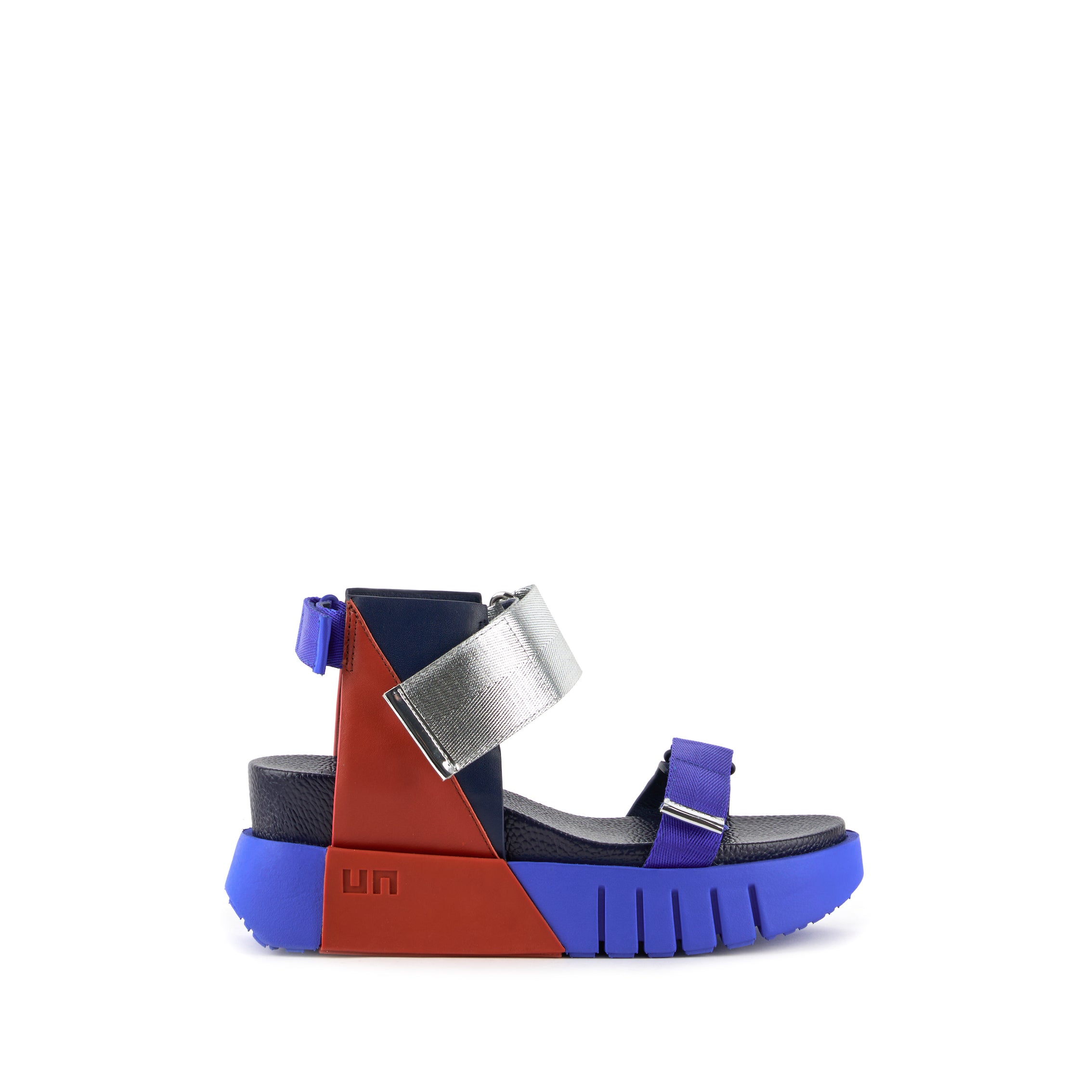 DELTA RUN NILA | Sandalia deportiva azul – United Nude España