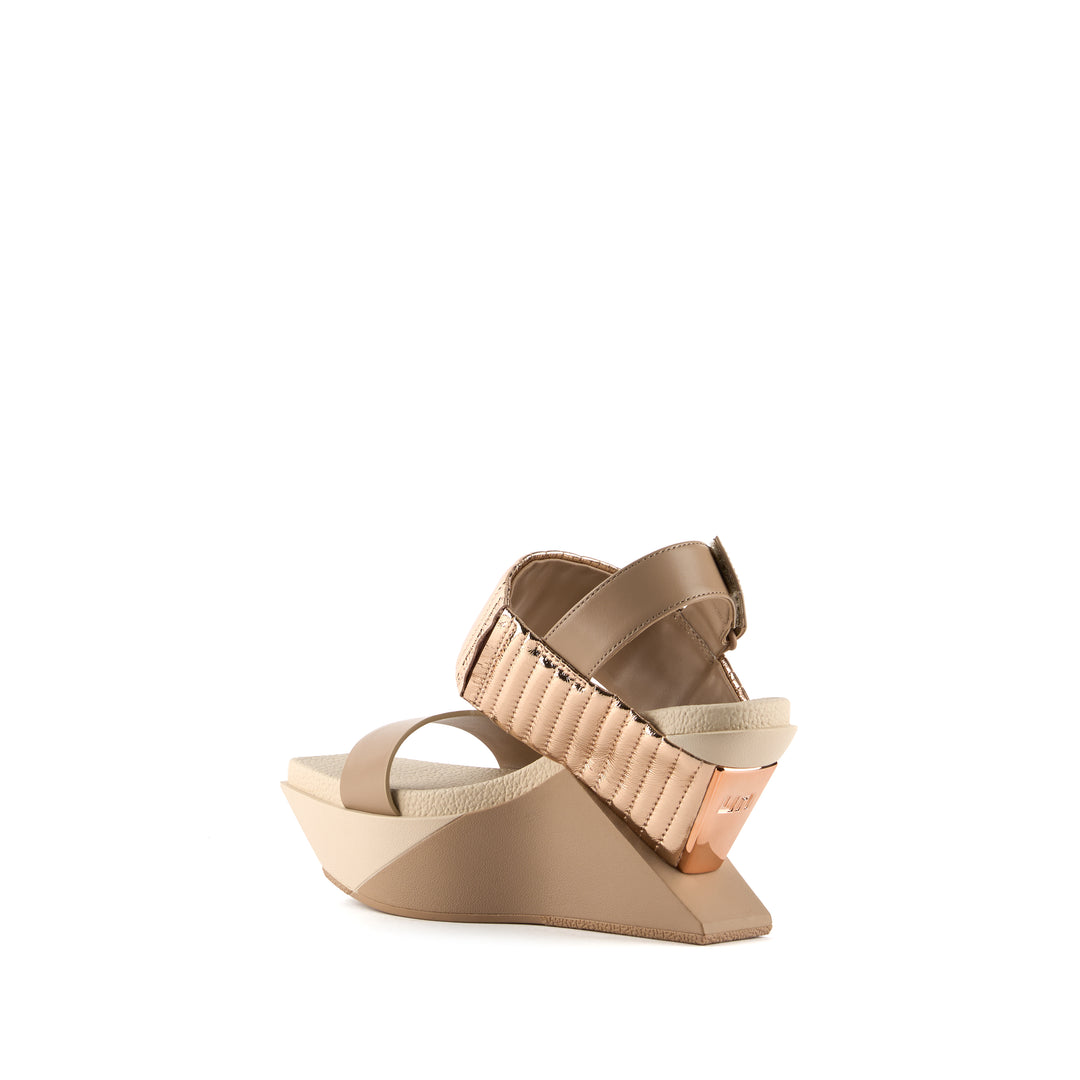 DELTA WEDGE PUFFIER ROSE