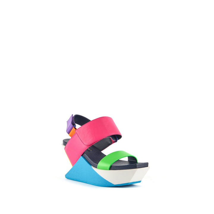 DELTA WEDGE SANDAL RAINBOW