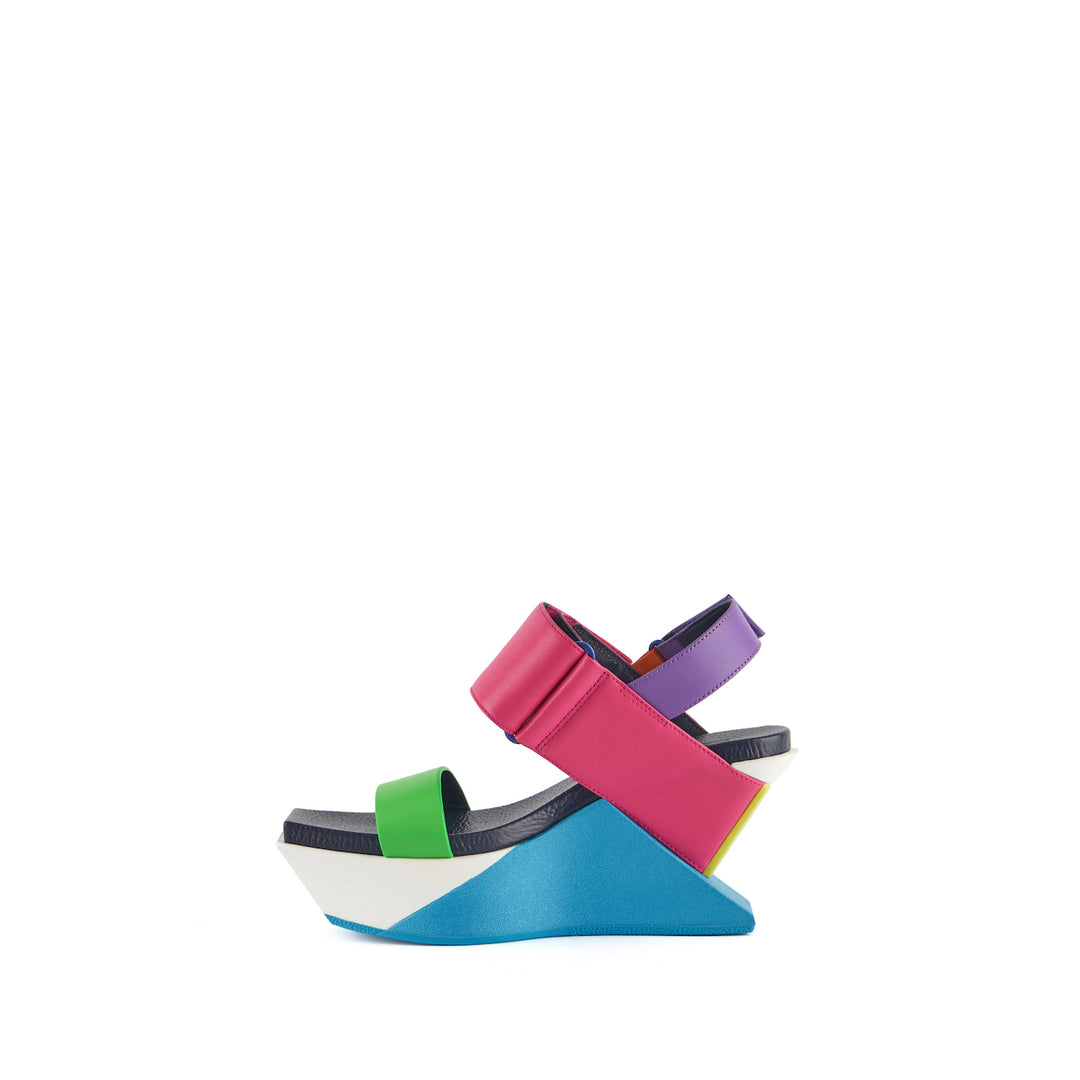 DELTA WEDGE SANDAL RAINBOW