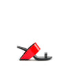 LOOP TOE HI CUBE RING FLUO RED