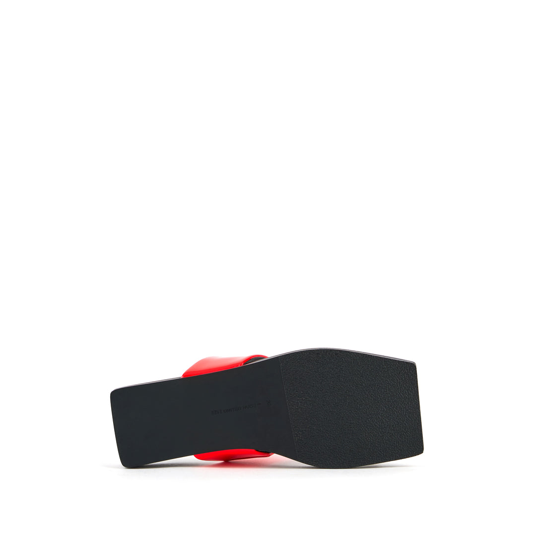 LOOP TOE LO CUBE RING FLUO RED