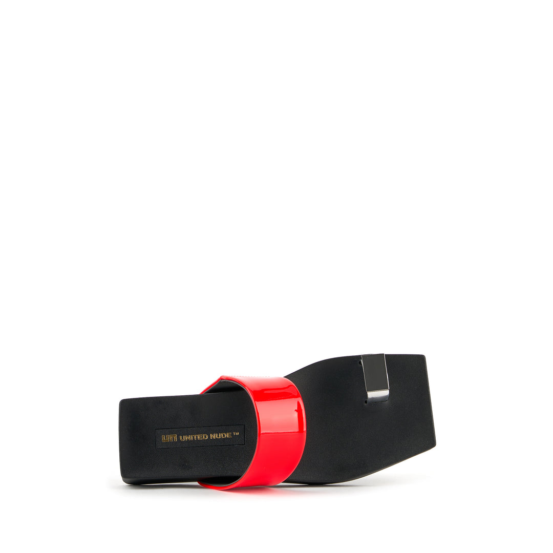 LOOP TOE LO CUBE RING FLUO RED