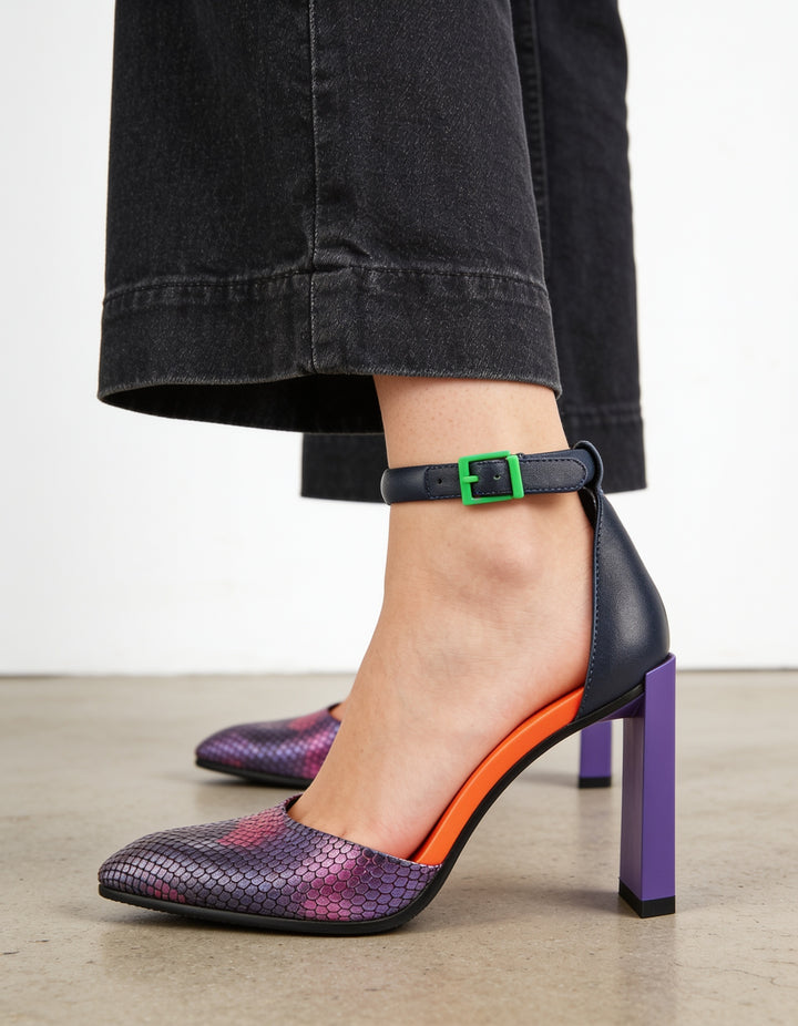 TARA DORSEY HI PURPLE SNAKE