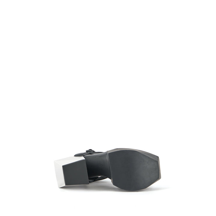 STAGE SANDAL BLACK SILVER